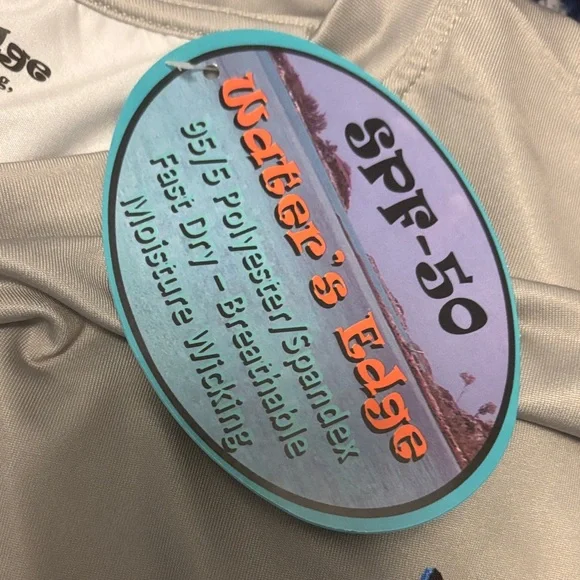 💯Waters Edge professional weather/sunproof outdoor shirt size M and XL - Picture 3 of 6